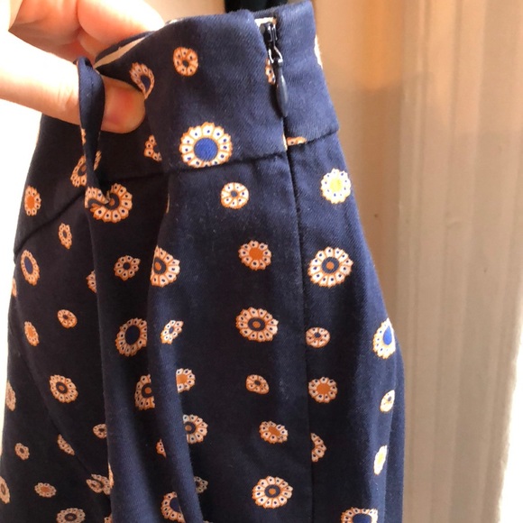 Navy printed work pants - Picture 4 of 6